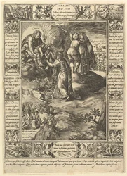 Cura Dei Pro Suis, aus Allegorien des christlichen Glaubens, aus Christliche und Profane Allegorien