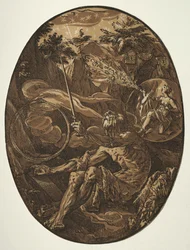 Demogorgon in der Höhle der Ewigkeit, ca. 1588