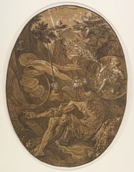 Demogorgon in der Höhle der Ewigkeit, ca. 1588