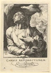St. Judas Thaddäus, aus Christus, die Apostel und St. Paulus mit dem Glaubensbekenntnis