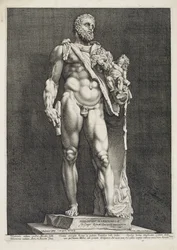 Der Kaiser Commodus als Herkules