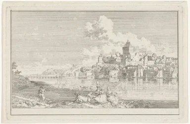 Ansicht des Valkhofs in Nijmegen