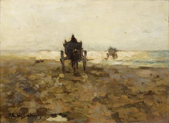 Clammers Pferdetreiben, um 1890