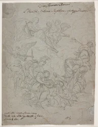 Kompositionsstudien nach Gian Battista Boncori