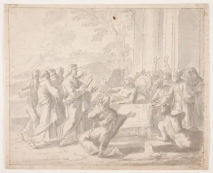 Die Auferweckung des Sohnes der Witwe von Nain (Luk. 7,11 ff)
