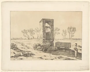 Frau am Brunnen