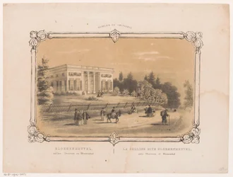 Ansicht des Landguts Bloemenheuvel (Haarlem und Umgebung)