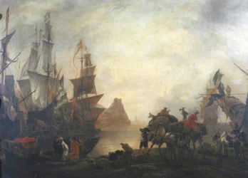 Orientalischer Seehafen