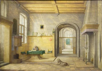 St. Hieronymus in seinem Studierzimmer, 1624