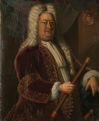 Porträt von Dirk van Cloon, Generalgouverneur der Niederländisch-Ostindien