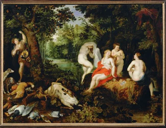 Diana, ruht nach der Jagd