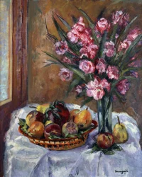 Oleander und Früchte