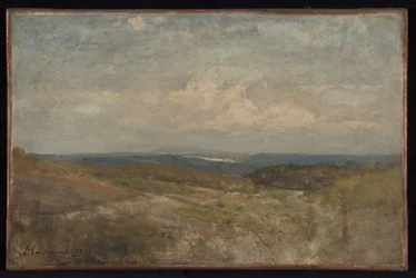 Landschaft mit Hügeln