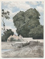 Blick von den Stadtmauern von Chartres