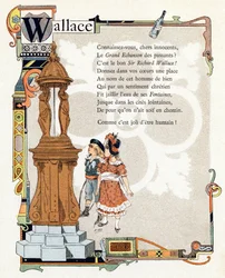 Illustration für "Alphabet der guten Beispiele", ca. 1890 (Gravur)