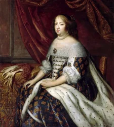 Porträt von Anne von Österreich 1601-1666
