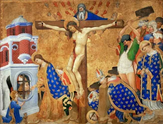 Die letzte Kommunion und das Martyrium des Heiligen Denis, 1415-1416