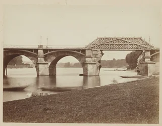 Le Pont de Saint Cloud nach dem Deutsch-Französischen Krieg