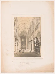 Innenraum der Sint-Michiel und Sint-Goedelekathedrale in Brüssel