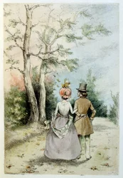 Illustration von Henri Boutet, für 