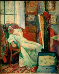 Die Ruhe des Modells (Jeanne)