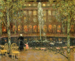 Der Teich am Palais Royal