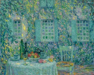 Der Tisch. Die Sonne auf den Blättern, Gerberoy