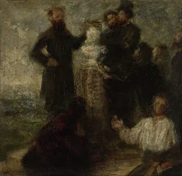 Hommage an Delacroix