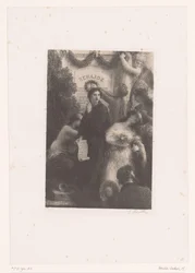 Allegorische Figuren am Grab von Berlioz