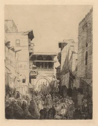 Straße in Kairo