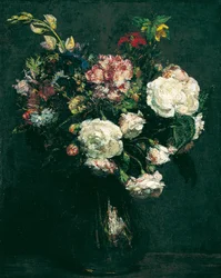 Vase mit Blumen