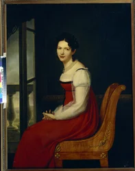 Porträt der Prinzessin Varvara Sergeevna Dolgorukova, geborene Gagarina