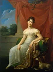Porträt von Sofia Apraxina
