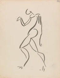 Tanzende Figur