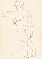 Stehende weibliche Figur