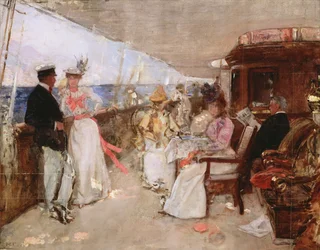 Segeln im Archipel, ca. 1898