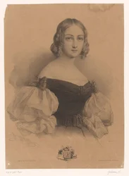 Junge Frau mit Namen mit Buchstabe P