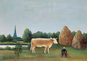Szene in Bagneux am Stadtrand von Paris