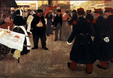 Jahrmarkt bei Les Invalides