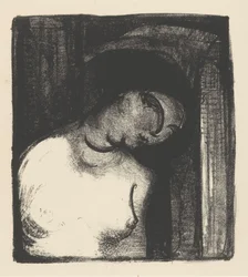 Nackte Frau