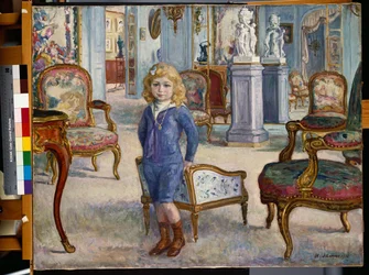 Paul de Camondo im Hotel de Camondo, 1910