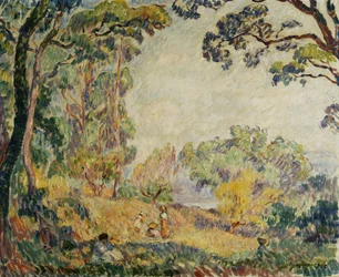 Frauen und Mädchen auf dem Land; Femmes et Fillettes dans la Campagne, 1906
