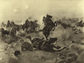 Schlacht von Colenso, 1899 (Gravur)