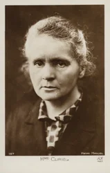 Marie Curie (1867-1934), polnische Physikerin und Chemikerin
