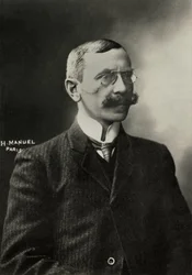 Porträt des französischen Schriftstellers Eugene Bertol