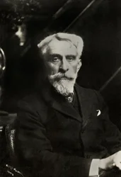 Porträt des französischen Malers Albert Aublet