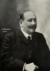 Porträt des Schriftstellers Georges Grisier