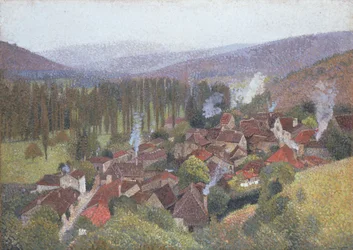 Blick auf die Terrasse de Marquayrol, Labastide du Vert, 1935