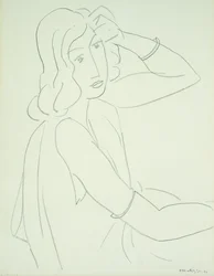 Frau mit Armbändern