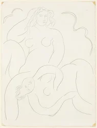 Der Nachmittag eines Fauns: Égloue, Platte 14 aus Poesies de Mallarmé